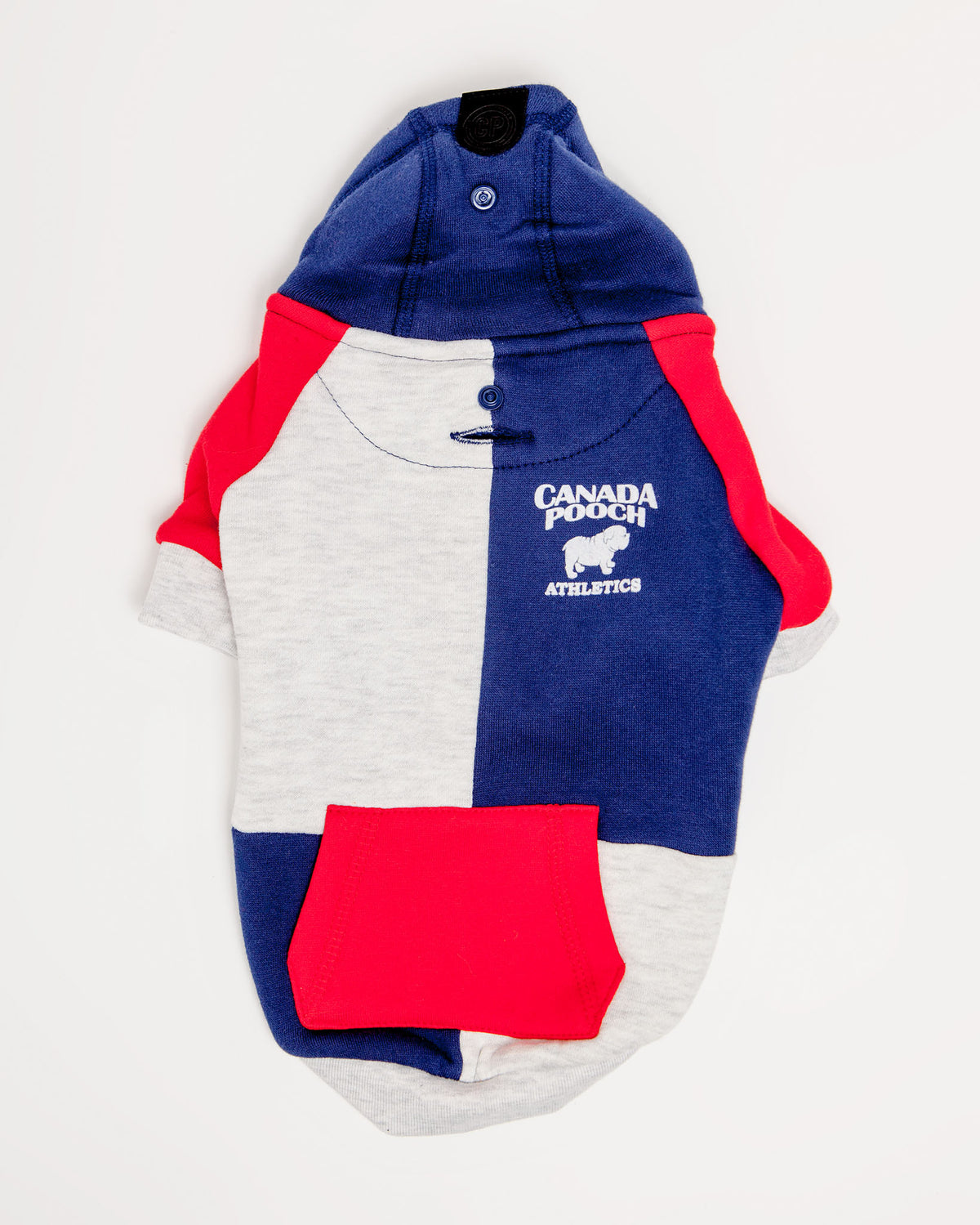 Colorblock Hoodie in Navy FINAL SALE