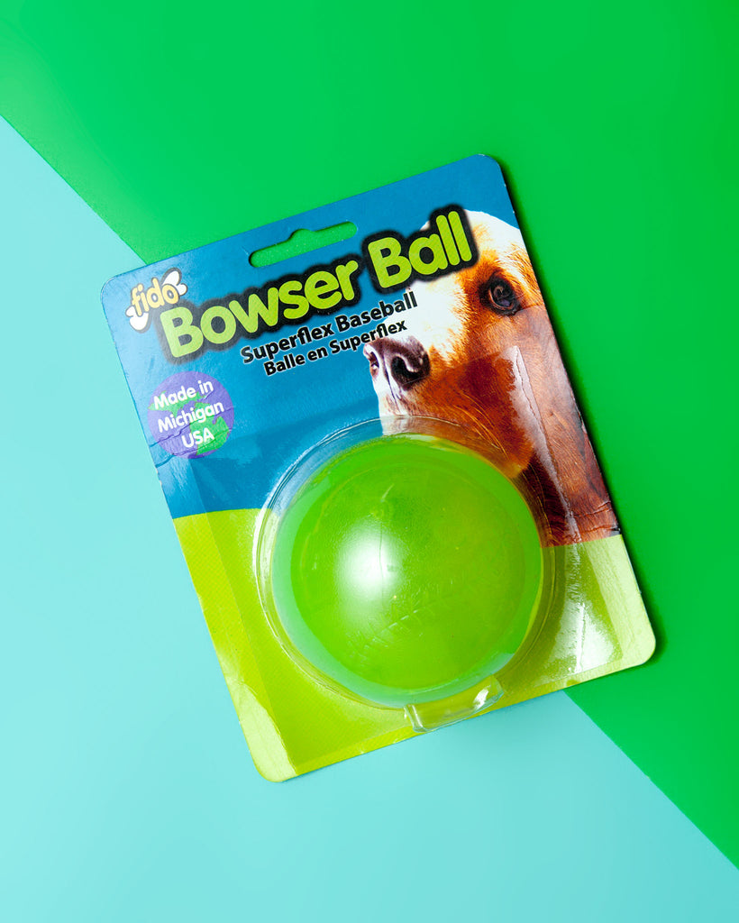 Bowser Baseball Dog Toy (TS SALE) Toys FIDO   