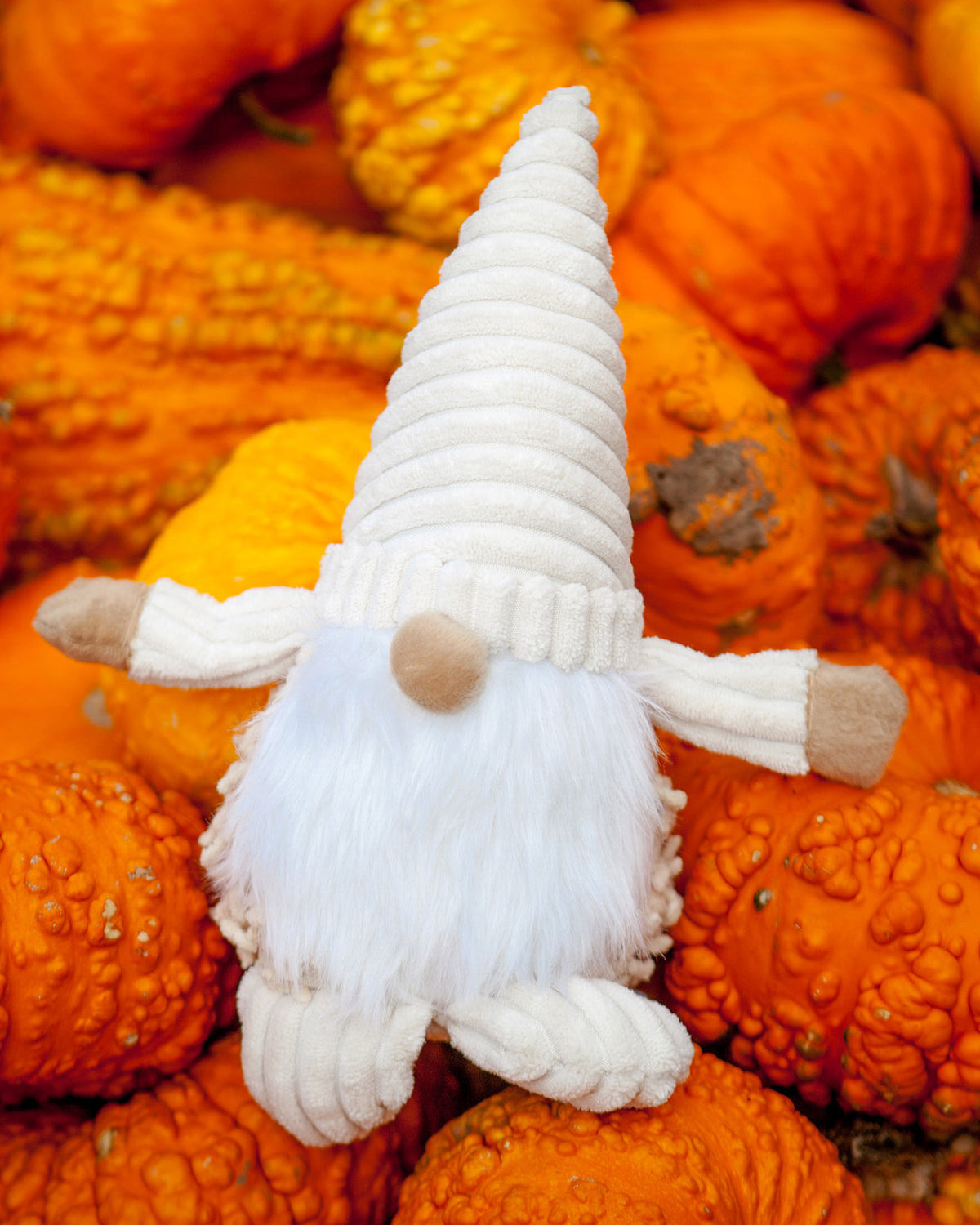 PET LOU Gnome Plush Toy in Natural DOG CO