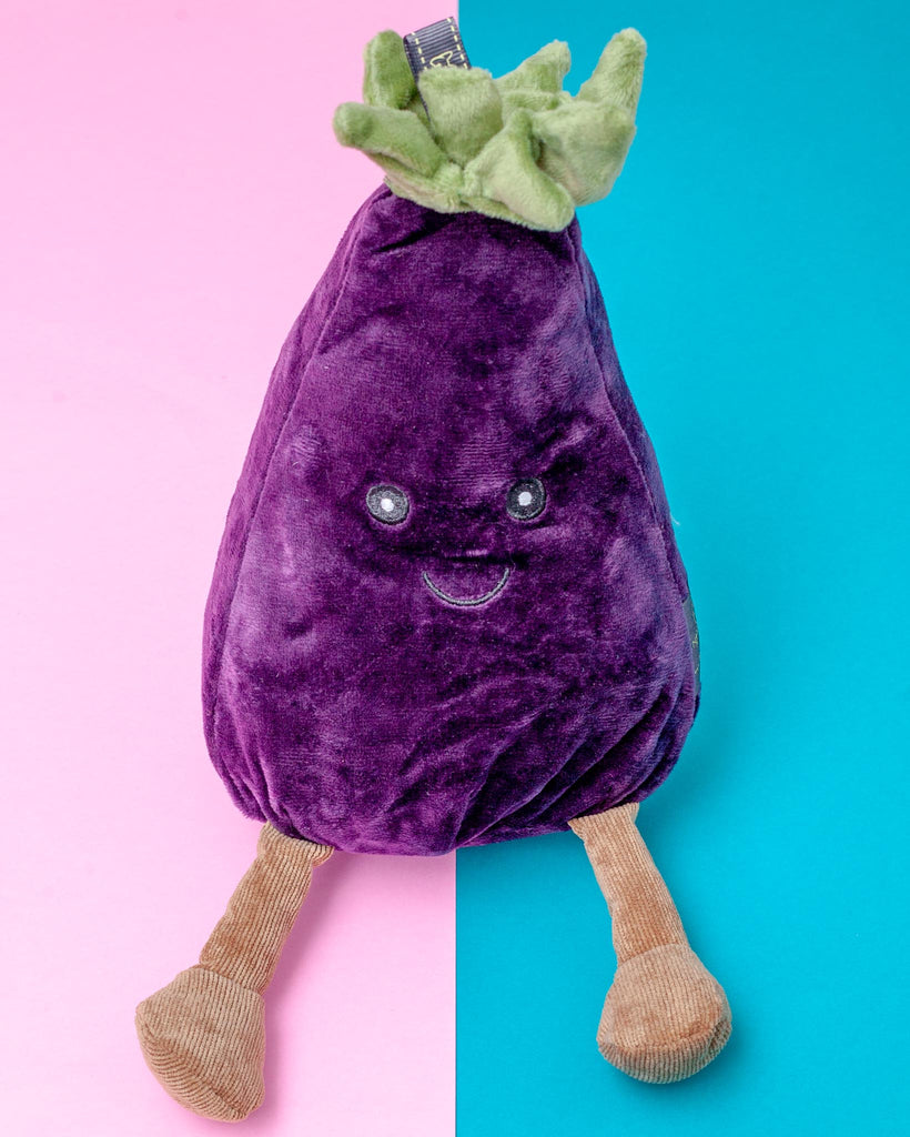 The Purple Eggplant Plush Dog Toy (FINAL SALE) Toys Nandog Pet Gear   