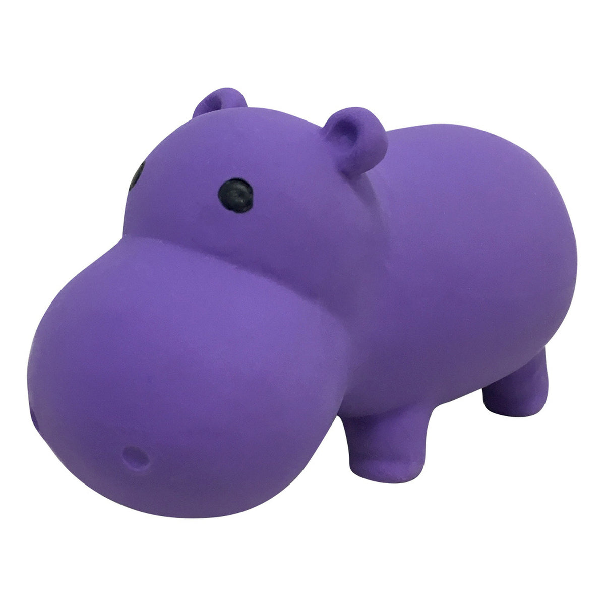 Squeaky hippo deals dog toy