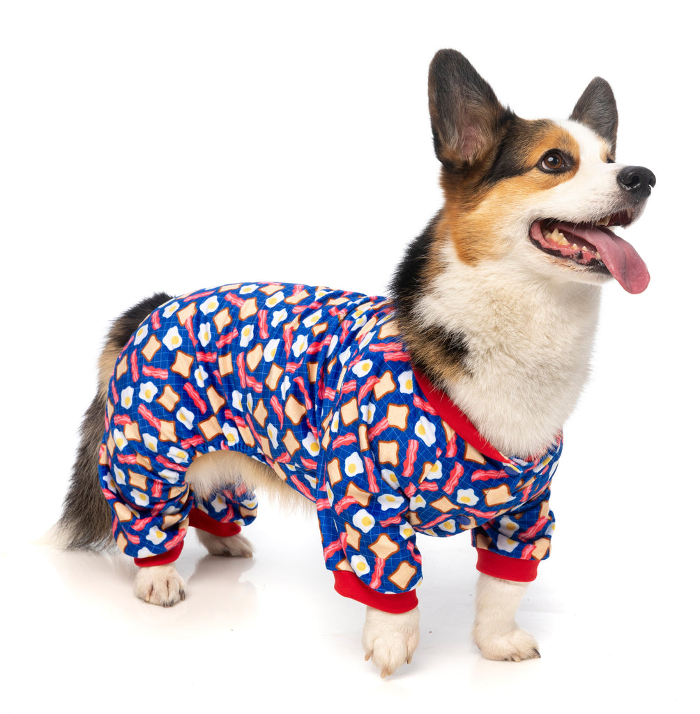 FUZZYARD | Pup Pyjamas in Bacon & Eggs Apparel FUZZYARD   
