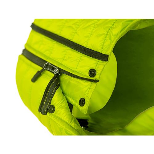 GOOBY Puffer Down Vest in Black DOG CO