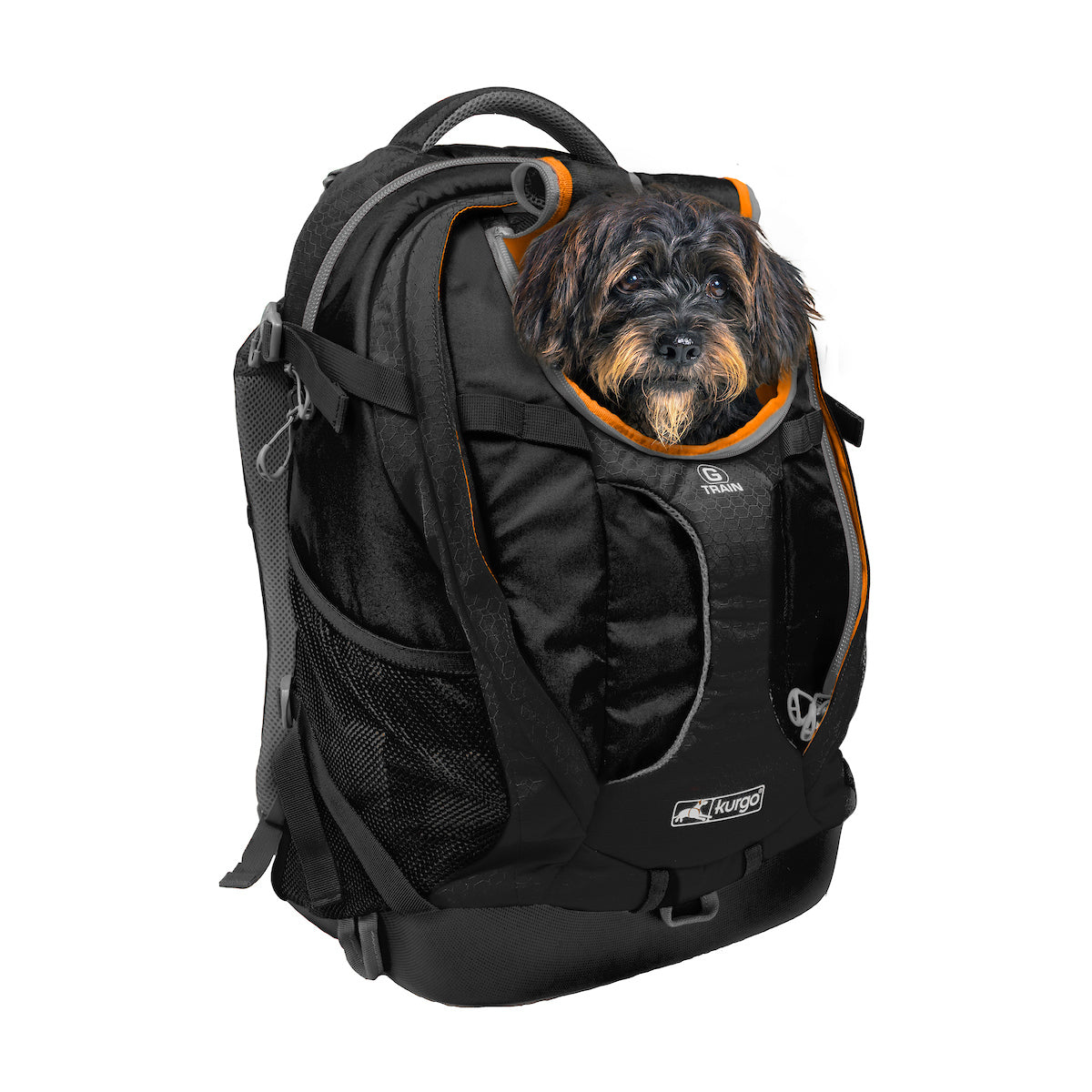 KURGO G-Train Backpack in Black DOG