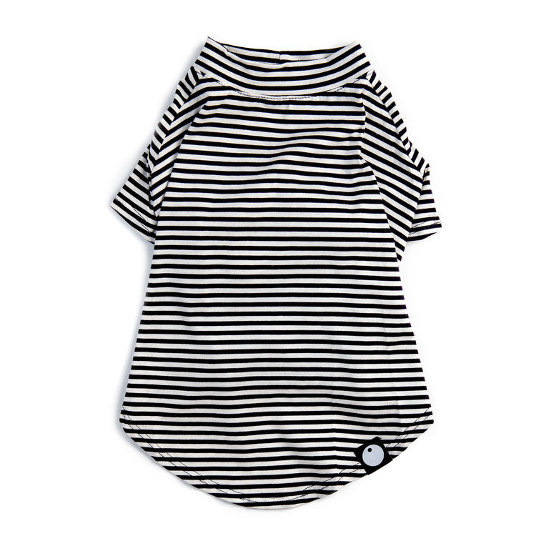DOG & CO. | Perfect T in Black & White Stripe Apparel DOG & CO. COLLECTION   
