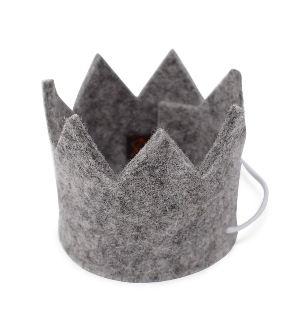 MODERN BEAST | Party Beast Crown in Charcoal Grey Accessories MODERN BEAST   