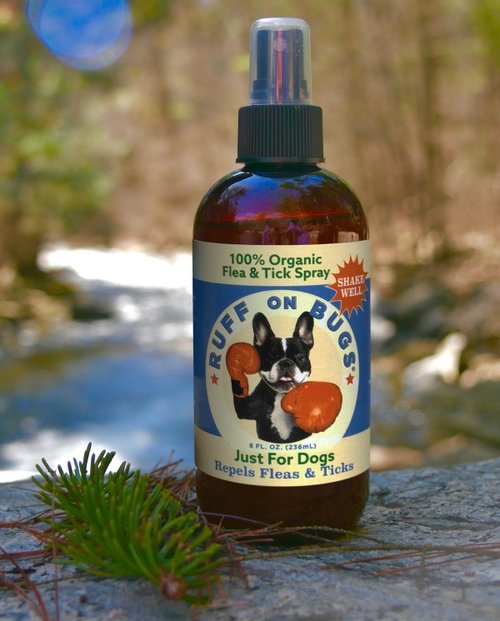 RUFF ON BUGS Organic Flea Tick Repellent Spray DOG CO