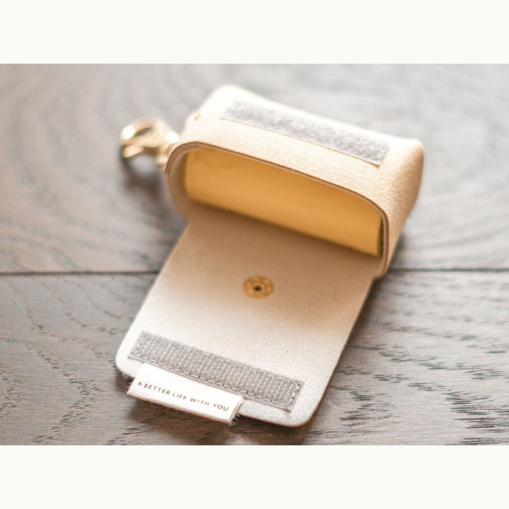 THE FURRYFOLKS | Daily Poop Bag Holder in Cream Yellow Add-Ons THE FURRY FOLKS   