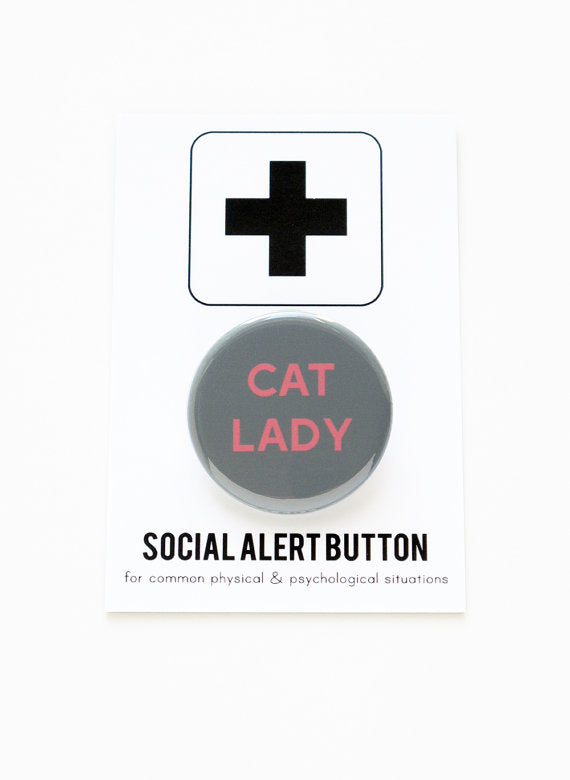 WORD FOR WORD | Cat Lady Button Human WORD FOR WORD   