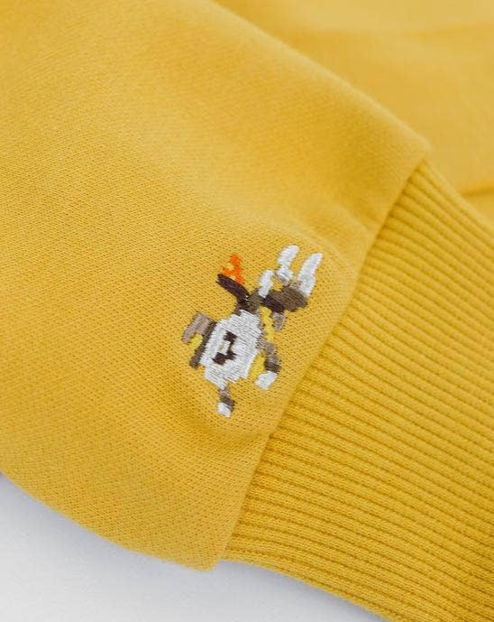 Adventure Sweatshirt in Sahara Yellow (FINAL SALE) Dog Apparel HOWLPOT   