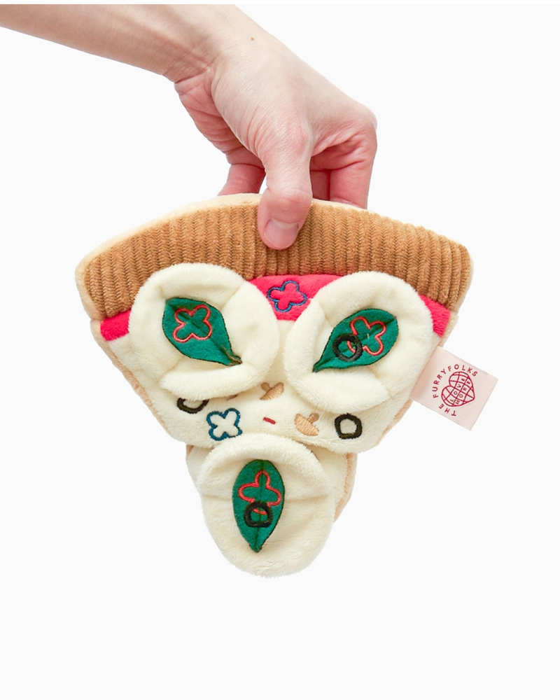 Pizza Nosework Toy for Dogs Play THE FURRYFOLKS