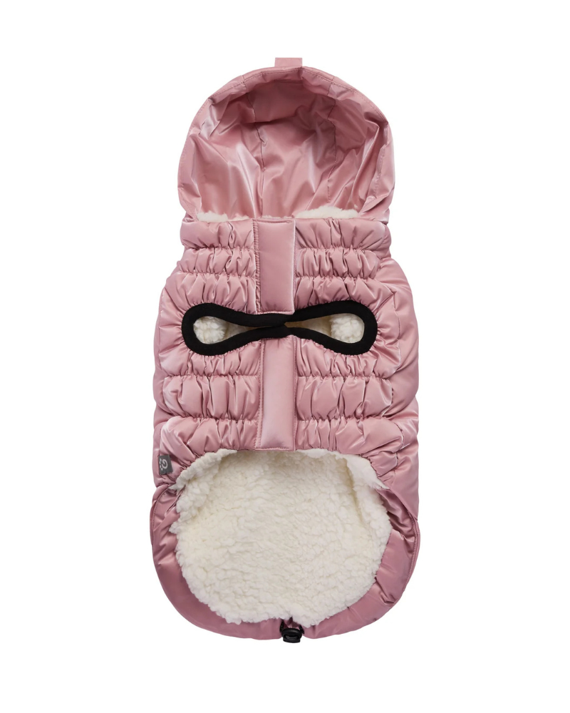 Lunar Glow Dog Parka in Pink Wear GF PET