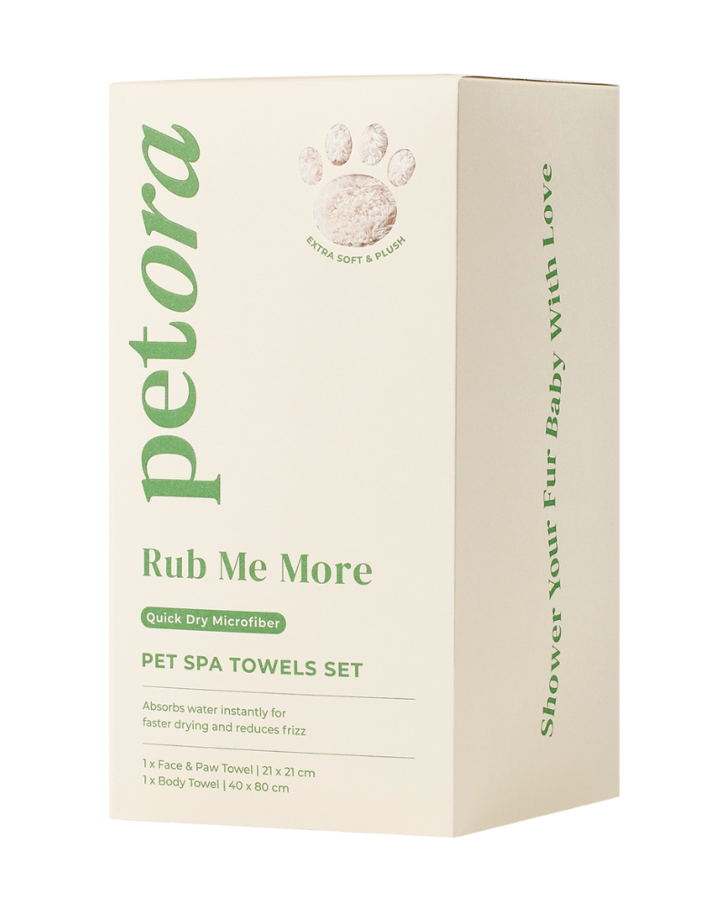 Rub Me More Pet Spa Towels Set HOME PETORA