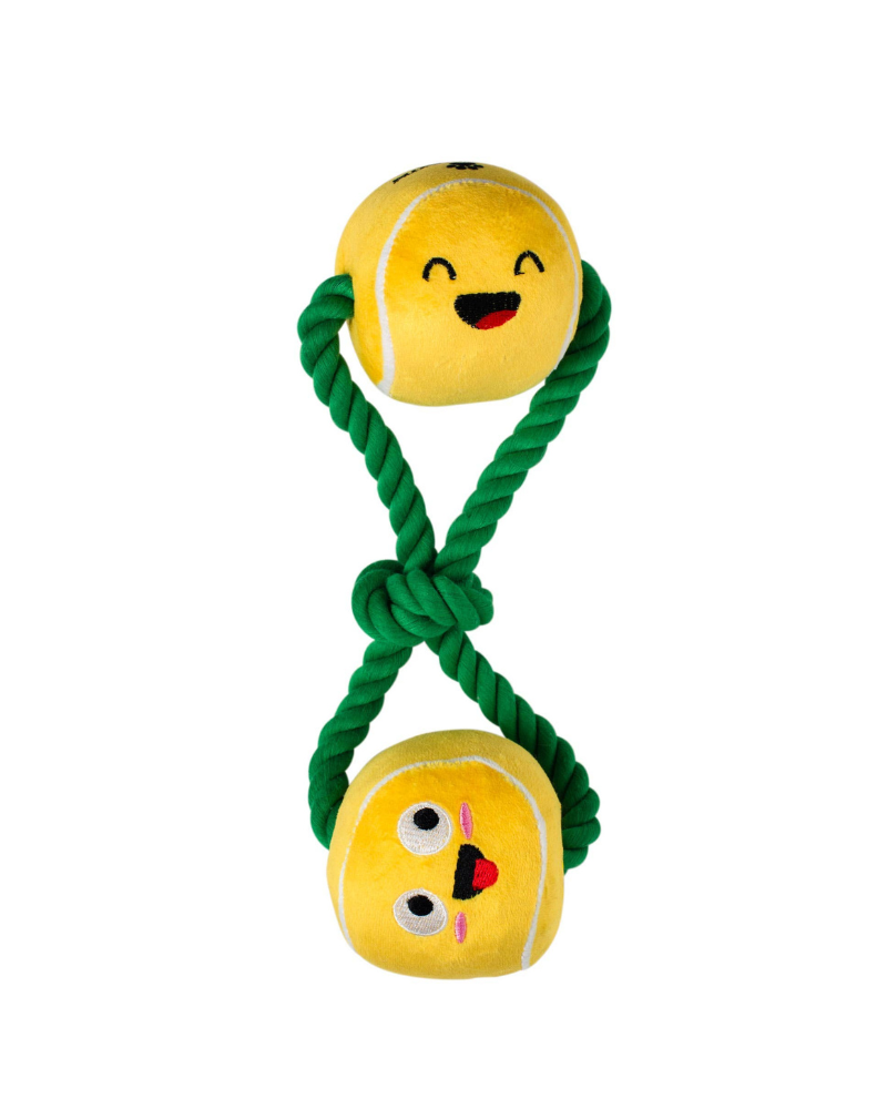 FRINGE | Game, Set, Match Plush Squeaky Dog Toy | DOG & CO.