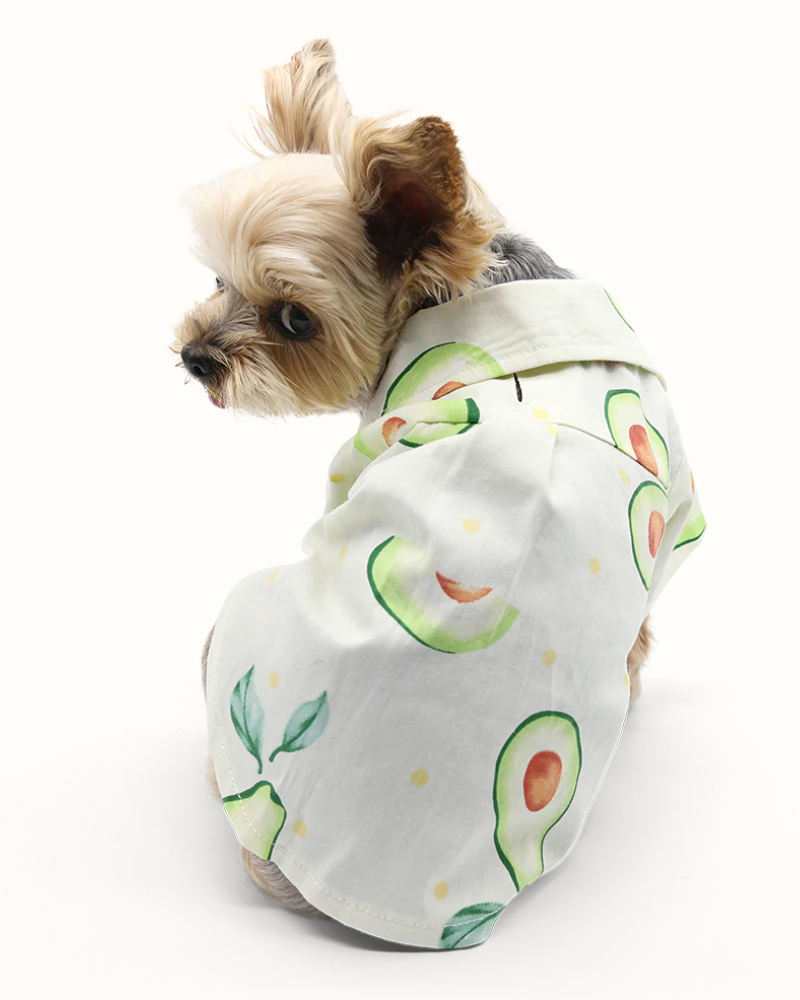 Avocado Button Dog Shirt for Dogs Wear DOGO   