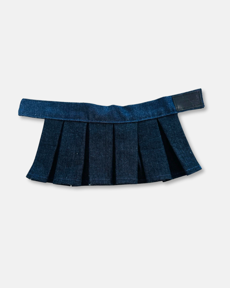 Doggie Denim Skirt (Made in the USA) Wear HEADS OR TAILS PUP   