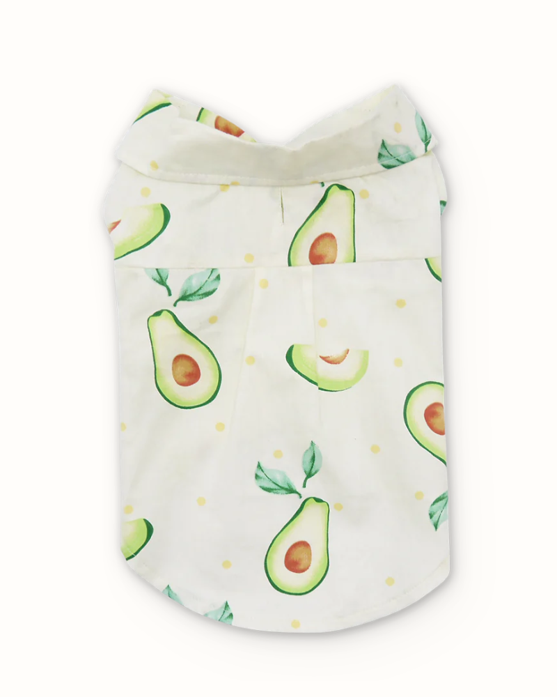 Avocado Button Dog Shirt for Dogs Wear DOGO   