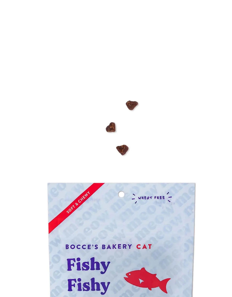 Fishy Fishy Soft & Chewy Cat Treats (Made in the USA) Eat BOCCE'S BAKERY   