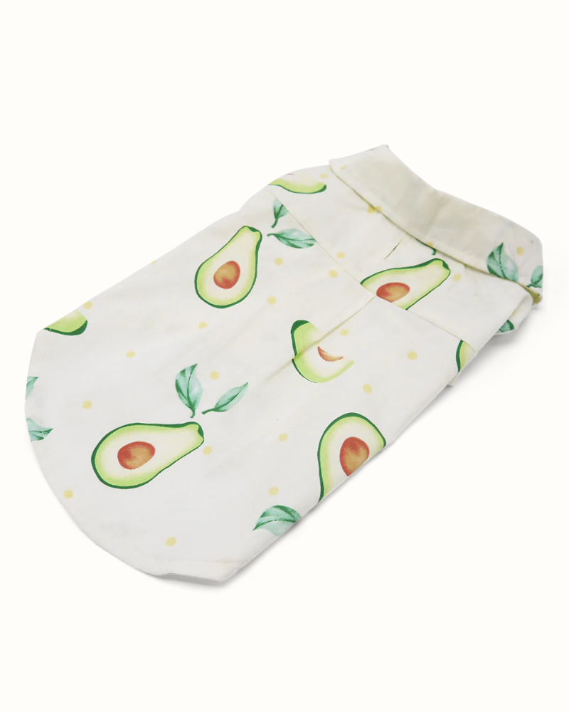 Avocado Button Dog Shirt for Dogs Wear DOGO   