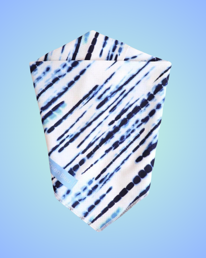 Dog Cooling Bandana in Tie-Dye (FINAL SALE) Wear LE CHIEN BLEU   