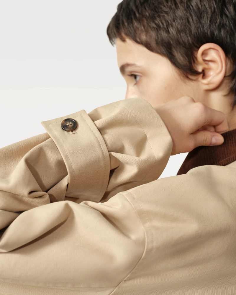 Unisex Trench Jacket with Built-In Kangaroo Pouch Dog Carrier Carry RIIKYU