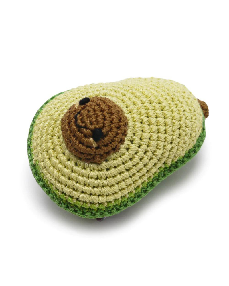 Avocado Organic Knit Dog Toy Play DOGO   