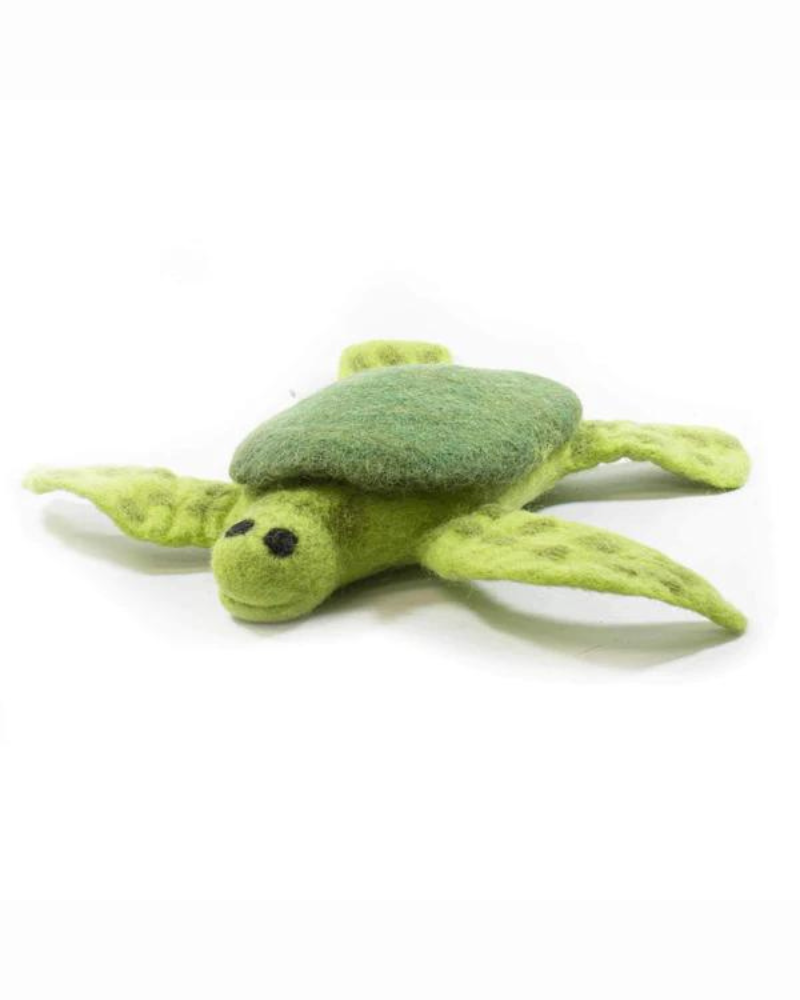 Trevor the Sea Turtle Wool Pet Toy Play FRIENDSHEEP   