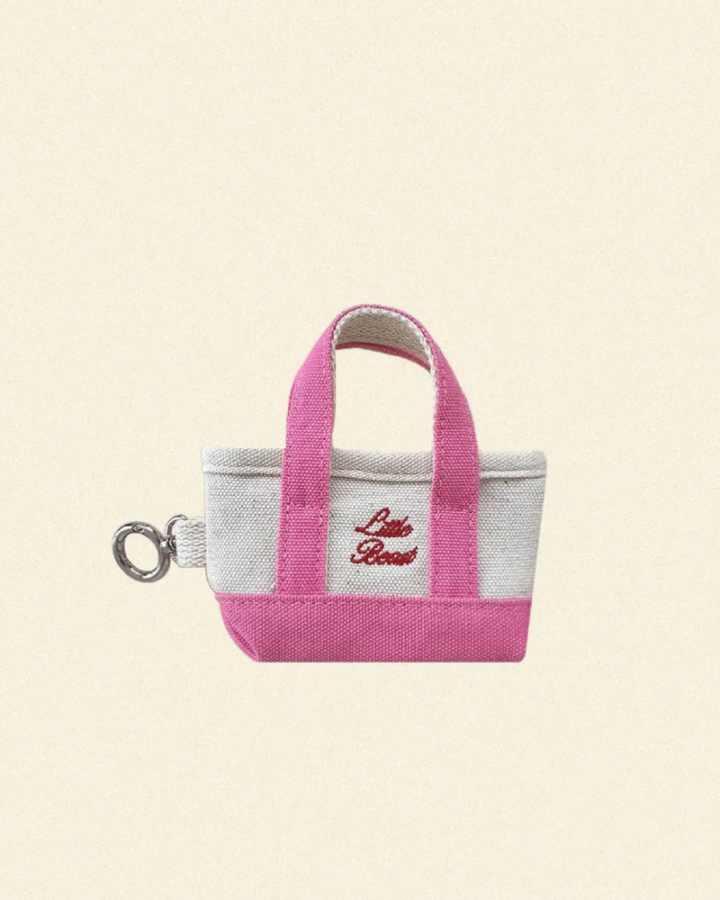 The Little Beast Poop Bag Tote WALK LITTLE BEAST Pink