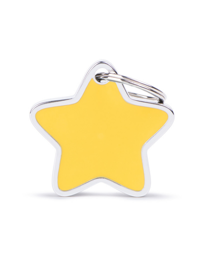 Bright Star Custom Pet ID Tag Wear MY FAMILY   