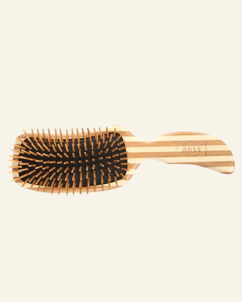 Natural Bamboo Pet Brush HOME BASS BRUSH COMPANY   