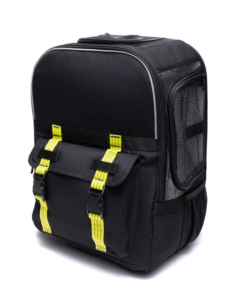 Ready-For-Adventure Pet Backpack in Black (Airline Compliant) Carry ROVERLUND   