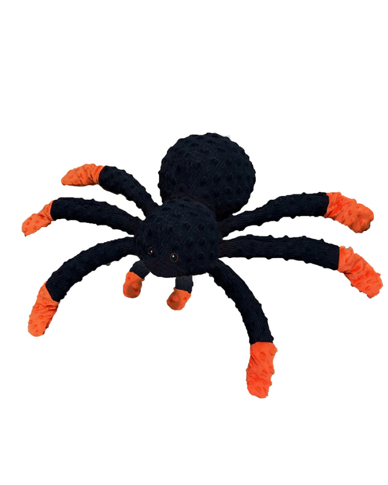 Simon Spider Squeaky Plush Dog Toy (18") Play PET LOU