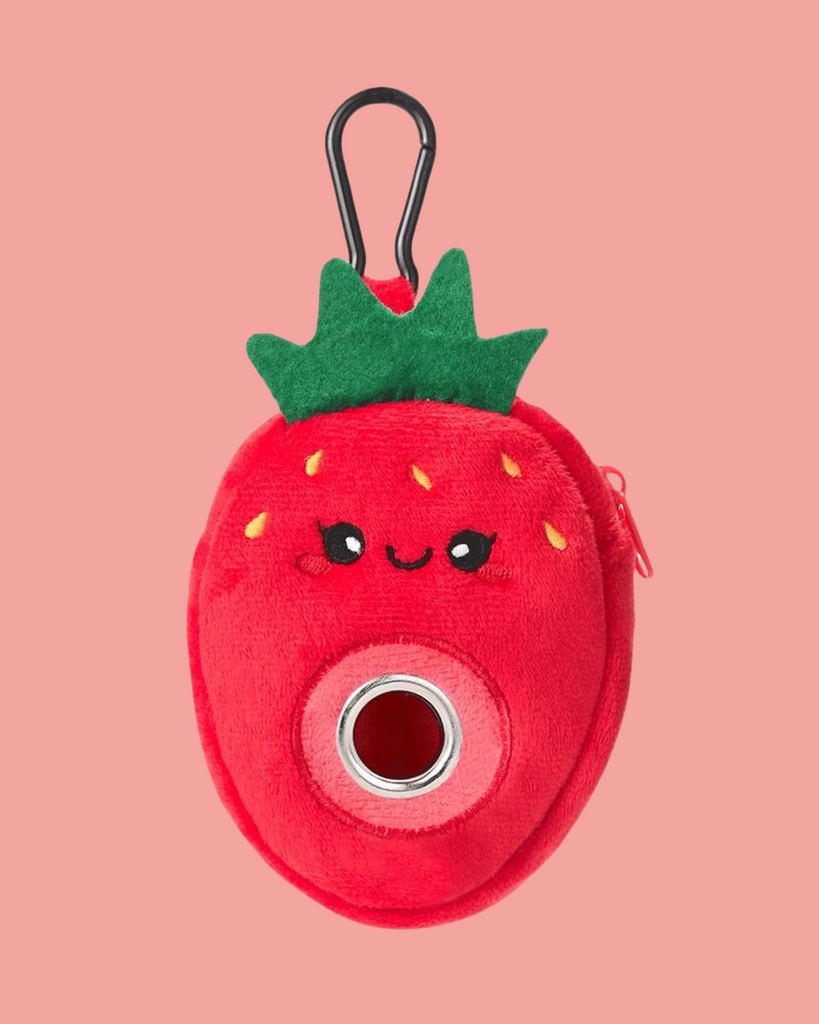 Strawberry Poo Pooch Pouch Dispenser WALK HUGSMART   