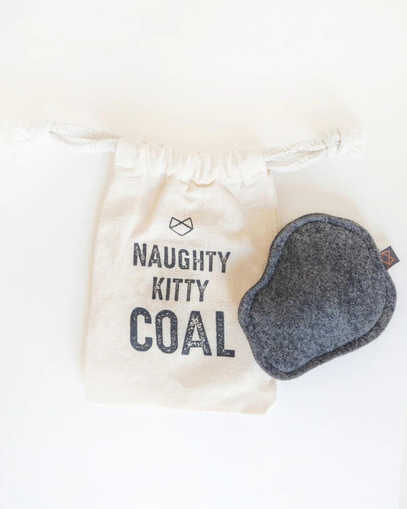 Naughty Kitty Coal Cat Toy (Made in the USA) Play MODERN BEAST   