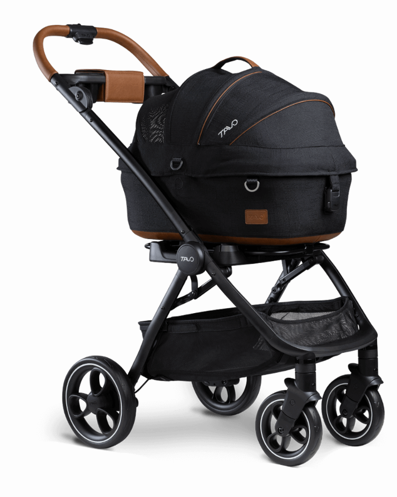tavo stroller dog Tavo Maeve + Roscoe 3-in-1 Pet Protection System Sable / Small / Flex
