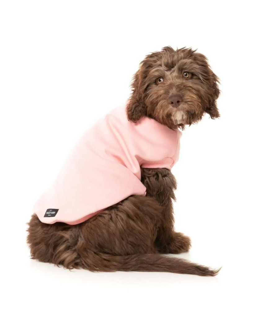 Stevie Dog Turtleneck in Pink Wear FUZZYARD   