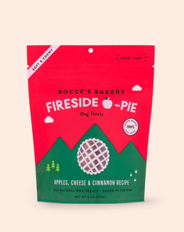 Fireside Apple Pie Soft & Chewy Dog Treats (FINAL SALE) HOME BOCCE'S BAKERY   