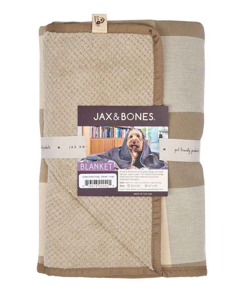 Buffalo Check Puddy Dog Blanket HOME JAX & BONES   