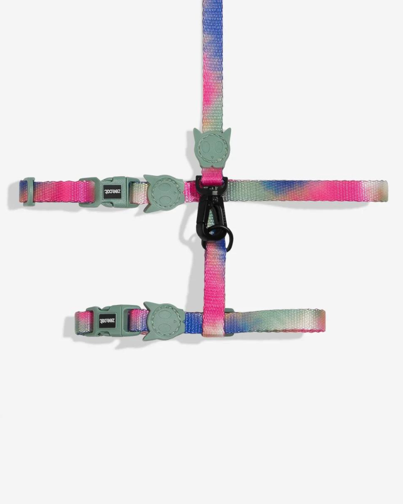 Bliss Cat Harness w/ Leash WALK ZEE.DOG   