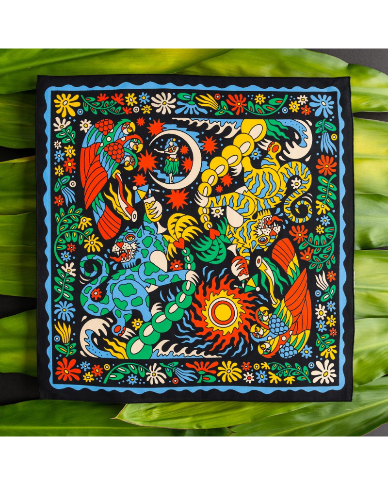 Tropic Like It's Hot Organic Cotton Bandana Wear BANDITS BANDANA   