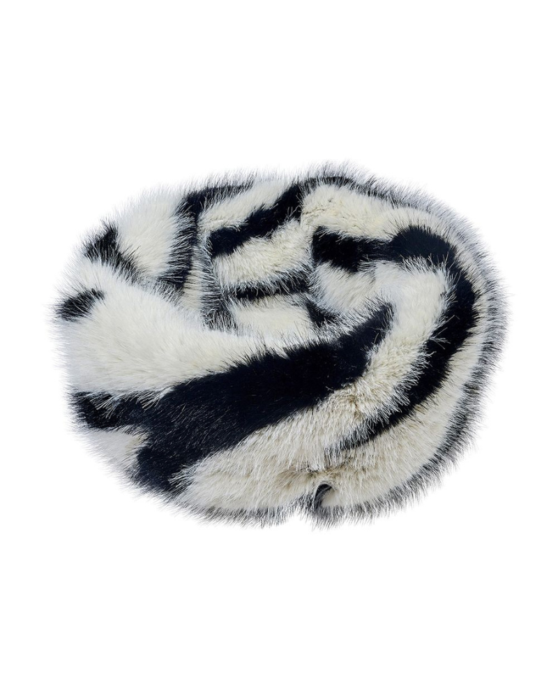 Muffy Soft Faux Fur Bed for Dogs & Cats in Cherry Blossom or BW Bengal HOME BOWSER'S PET PRODUCTS