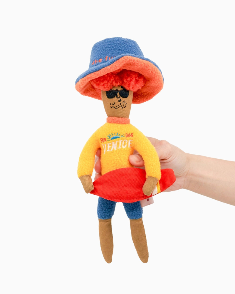Surfer Hooman Nosework Dog Toy PLAY THE FURRY FOLKS