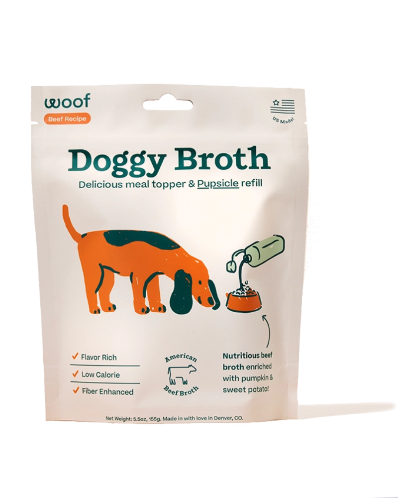 WOOF Doggy Broth Meal Enhancer DOG & CO.