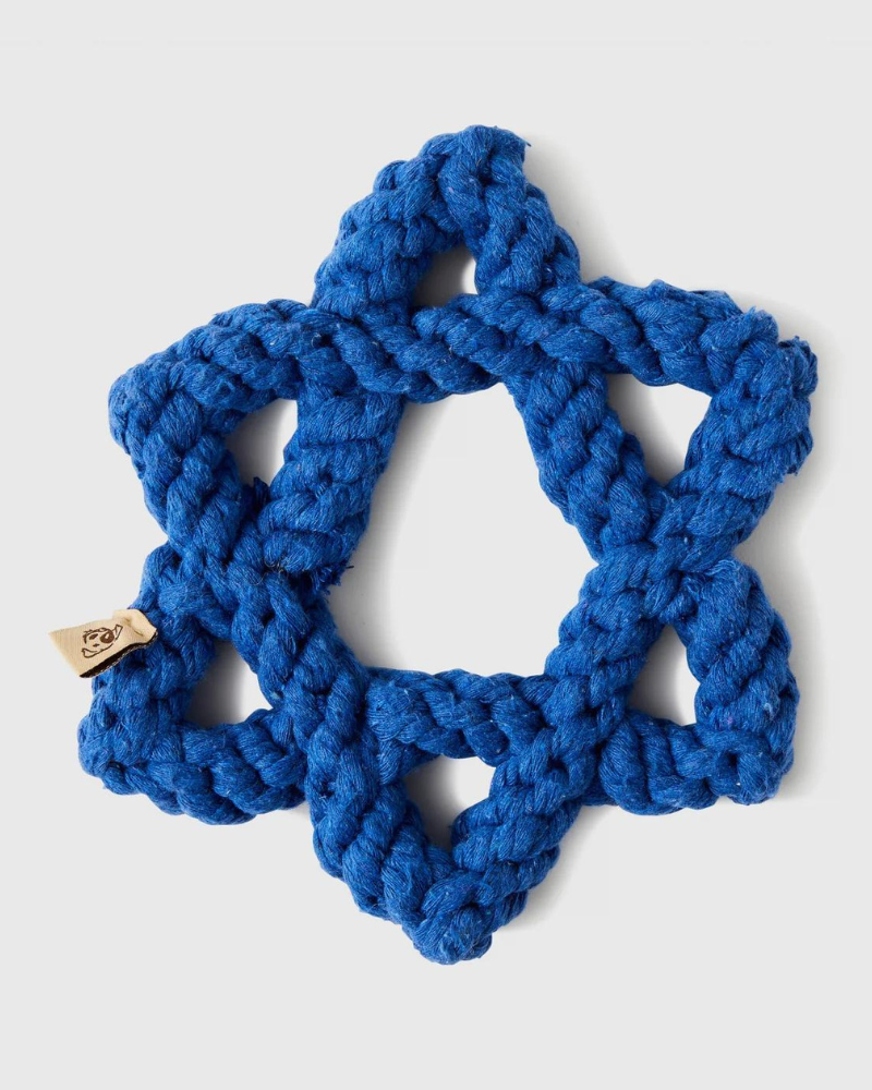 Star of David Rope Toy Toys JAX & BONES   