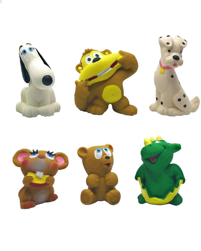 Silly Latex Dog Toys (6-Pack) Play LANCO TOYS   