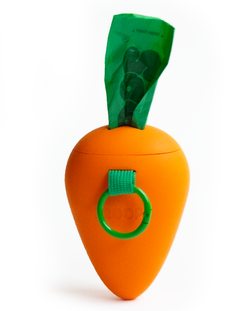 FROOPS | Carrot Poop Bag Holder | DOG & CO.