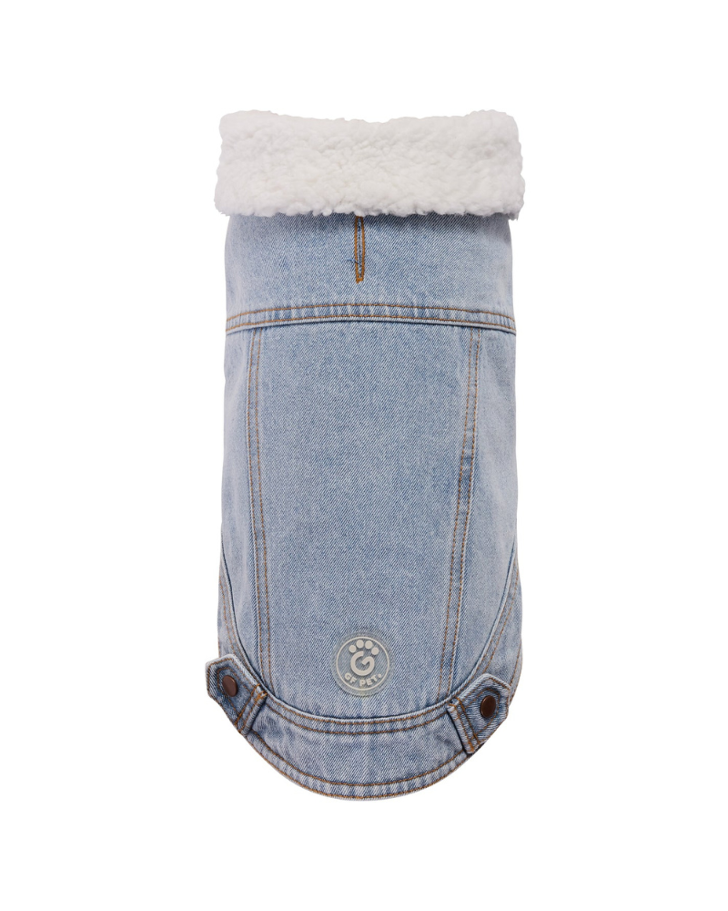 Northside Sherpa-Lined Denim Dog Jacket Wear GF PET