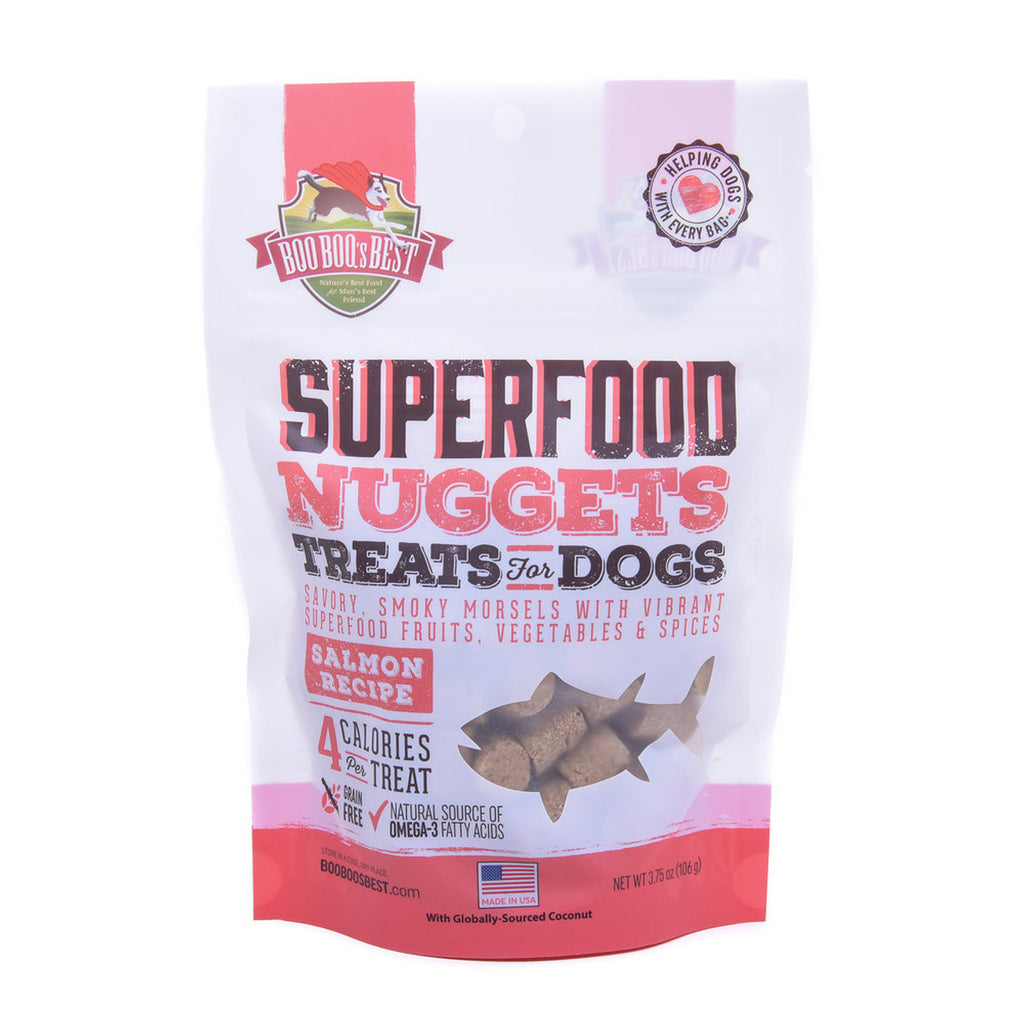 Salmon Superfood Nuggets Dog Treats Eat BOO BOO'S BEST   