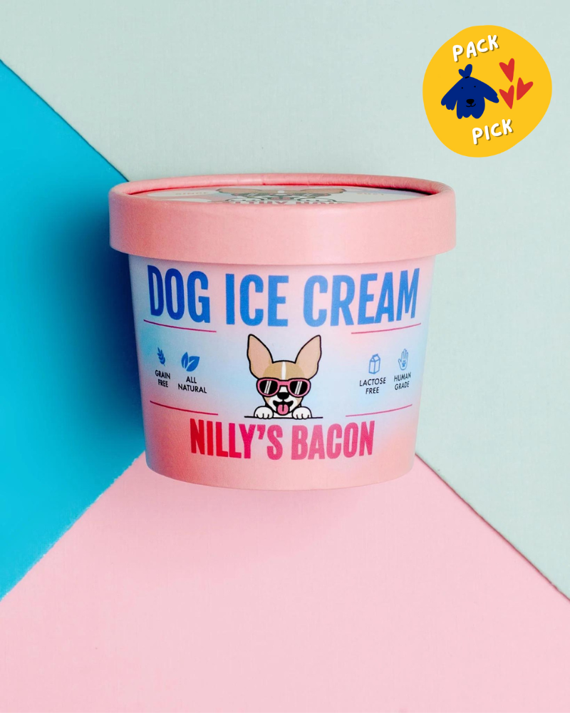 Nilly's Bacon Human Grade Dog Ice Cream Mix (Lactose-Free) Eat HEALTHY HOUND   