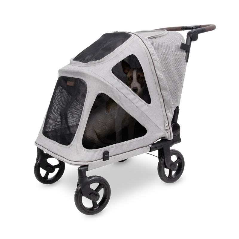 bugaboo pet Hudson Flatfold Pet Stroller (for Medium to Large Dogs) (DIRECT-SHIP)
